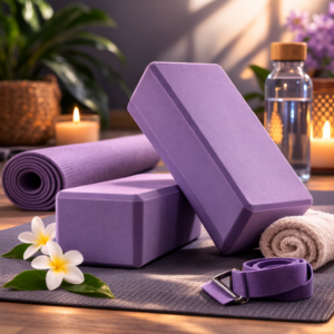 Lot de 2 Briques de Yoga en Mousse Haute Densité - Qi KongSpirit