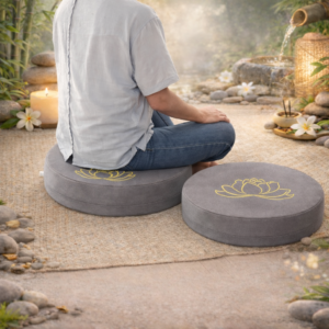 Coussin de Méditation Zafu Qi KongSpirit – Confort & Posture Sacrée